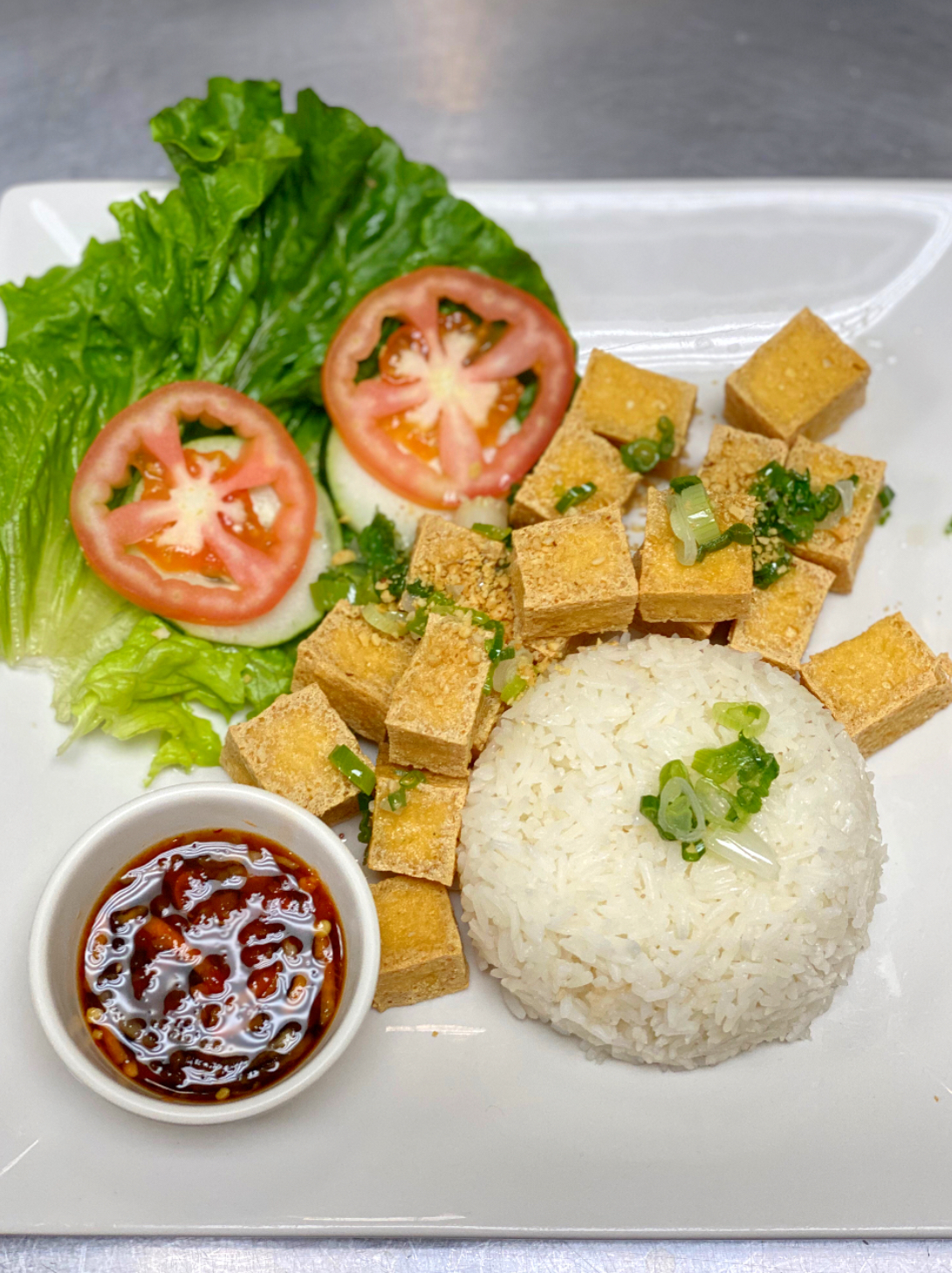 31. Rice with Crispy Tofu 31. Rice with Crispy Tofu