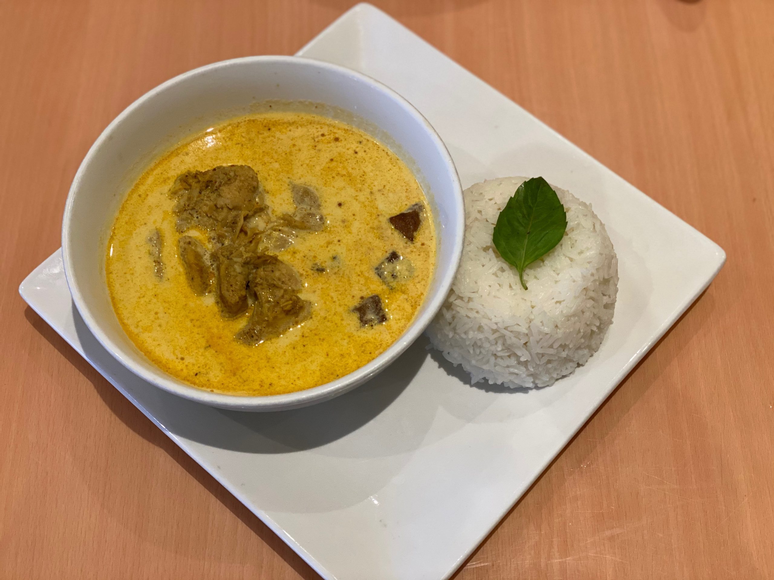 34. Rice with Yellow Chicken Curry 34. Rice with Yellow Chicken Curry