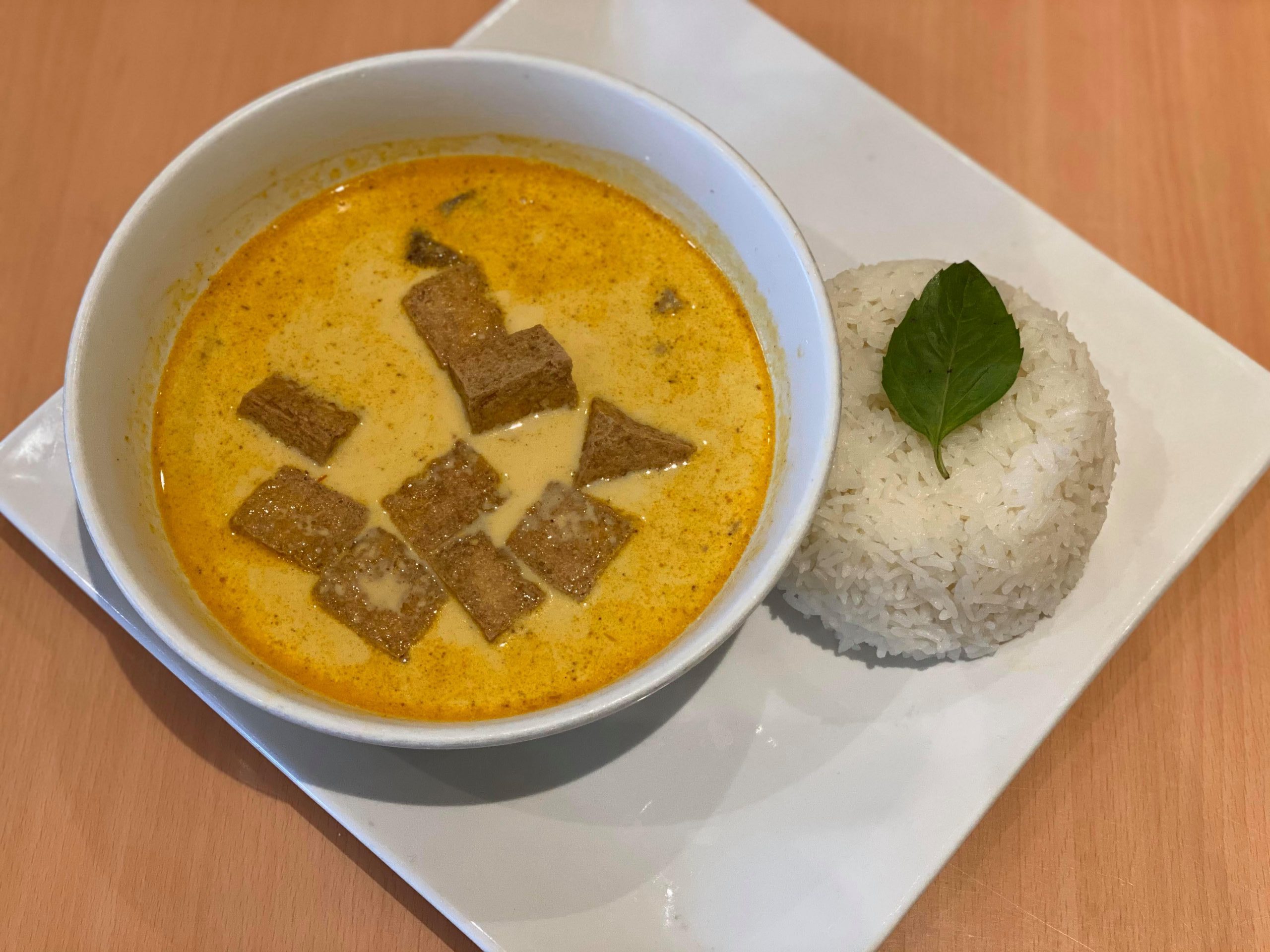 34A. Rice with Yellow Tofu Curry 34A. Rice with Yellow Tofu Curry