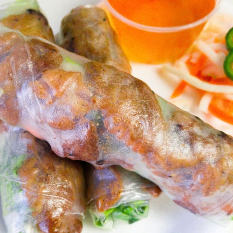 A3. Grilled Port Spring Rolls A3. Grilled Port Spring Rolls
