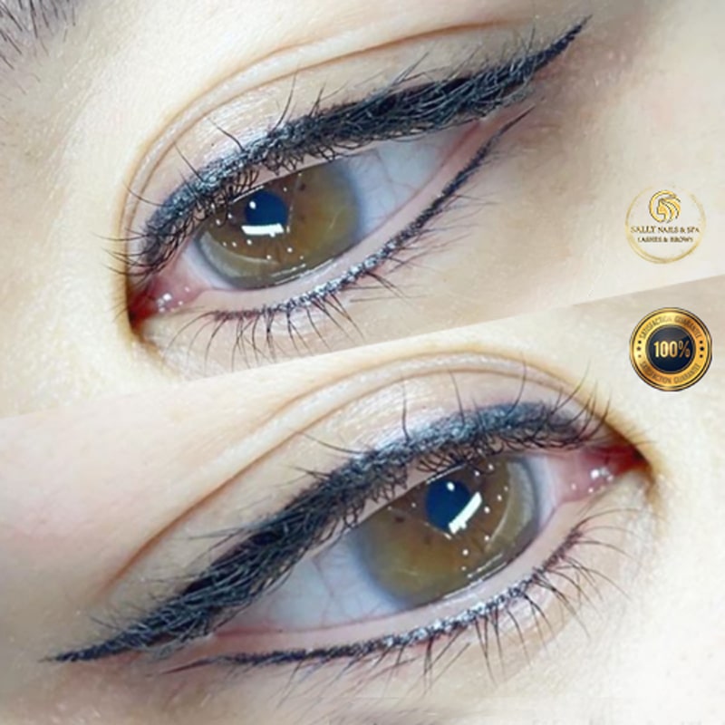 Bottom Eyeliner Touch-up Bottom Eyeliner Touch-up