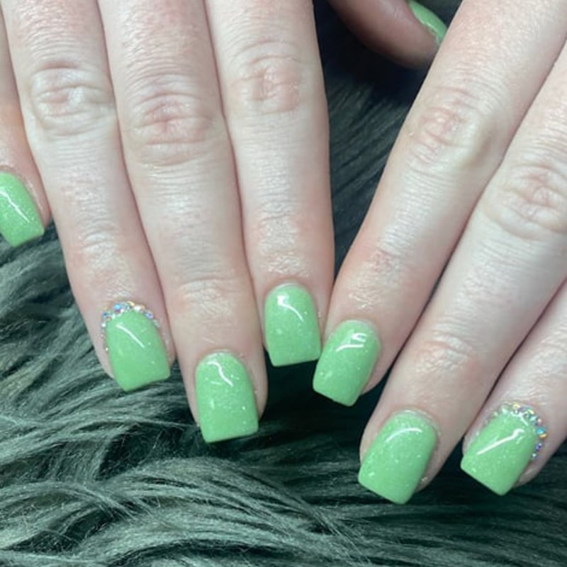 Dipping Powder on Natural Nails Dipping Powder on Natural Nails