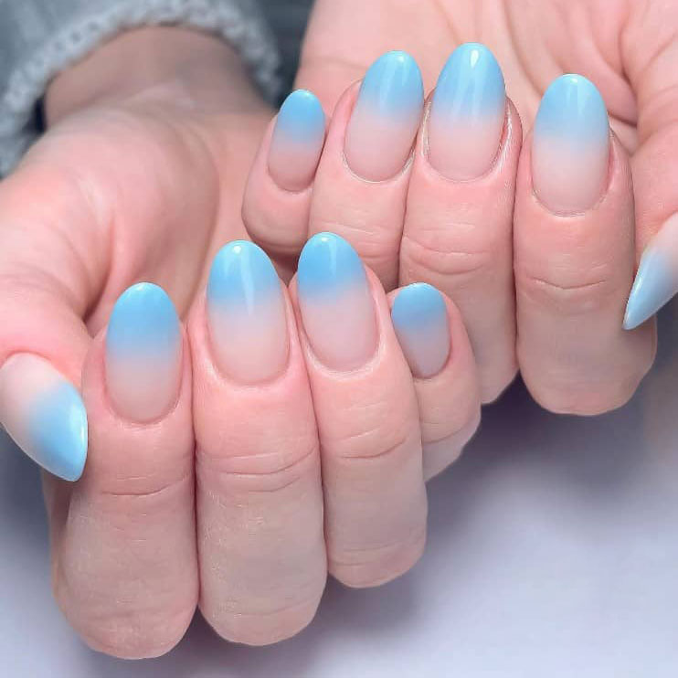 Ombre with Acrylic Fill-ins 1 Color Ombre with Acrylic Fill-ins 1 Color