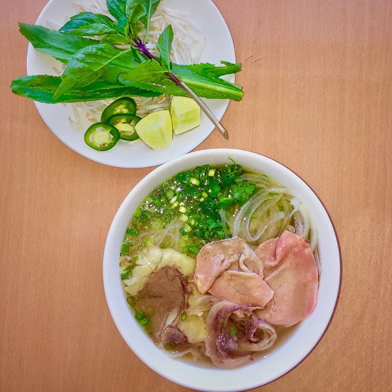 P11. PHO with Rare Steak, Flank & Fatty Brisket P11. PHO with Rare Steak, Flank & Fatty Brisket