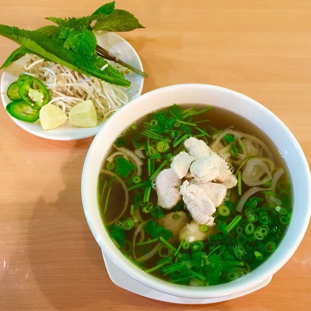 P18. PHO with White Meat Chicken P18. PHO with White Meat Chicken
