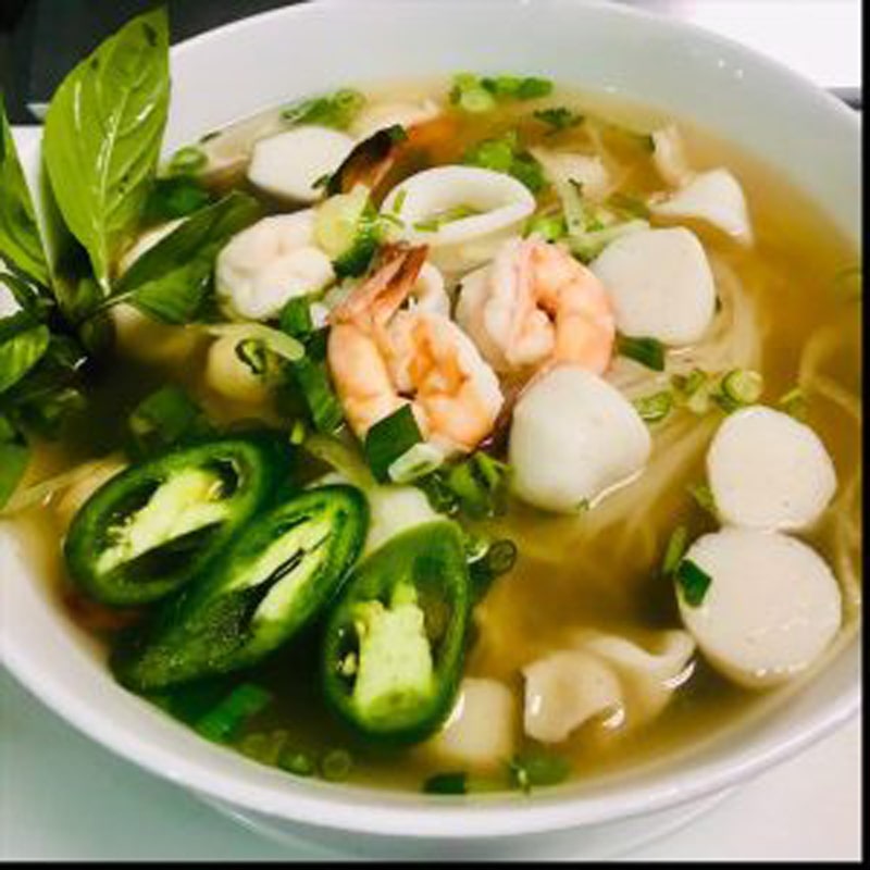 P12. Seafood Noodles Soup P12. Seafood Noodles Soup